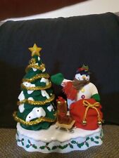 Antique Christmas Display Talking Snowman 2002 picture