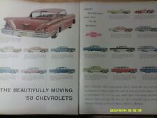 Ads 1958-Chevrolet,Mercury Park Lane,Rambler($1789),B-58 Buick,Lincoln Landau picture