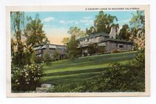 WB Postcard, A Country Lodge in Southern California picture