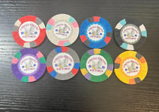 SET OF 8 - UNITED STATES AIR FORCE Poker Chips - Sample Set - NEW - MILITARY picture