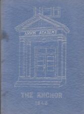 High School Yearbook North Anson ME Anson Academy 1948 picture