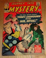 JOURNEY INTO MYSTERY #100 THOR NICE FINE/FINE+ 1964 MY HYDE picture