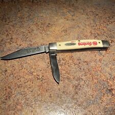 Vintage Old Cutler 2 Blade Advertising Pocket Knife Fording Coal Limited picture