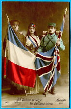 Patriotic CPA: Victory Protects the Valiant Allies / 1915 picture