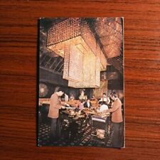 The Manila Hotel Postcard Vintage Dinner Service Opulent Chandelier picture