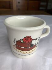 Vtg Taylor Mug Cup Snoopy 1958 3.4”  picture