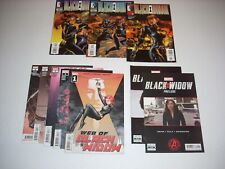 BLACK WIDOW LOT-1) Marvel Knights 1-3 1999, 2) Web 1-5 2019, 3) 2020 Prelude 1 2 picture
