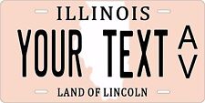 Illinois 1990 Antique License Plate Personalized Custom Car Bike Motorcycle picture