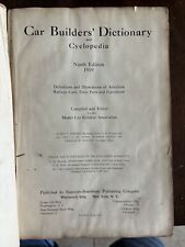 Car Builders Cyclopedia  1919 Simmons Boardman picture