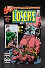 Losers Special (1985) #1 Joe Kubert One-Shot Crisis X-Over DC War Sgt Rock NM- picture