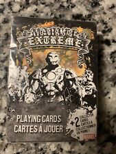Brand New Sealed Marvel Extreme Playing Cards+2 Collector Cards In Pack Bicycle picture
