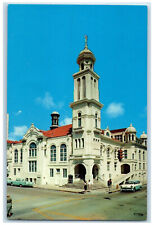 c1960's White Temple Methodist Church Miami Florida FL Vintage Postcard picture