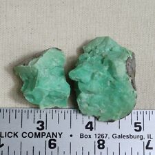 Hubei Cloud Mountain Turquoise Rough Stone Nugget Slab Gem 45 Gram Lot 33-11 picture