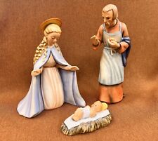 Vintage HUMMEL 1951 Baby Jesus, Mary, Joseph Nativity GOEBEL Christmas W Germany picture