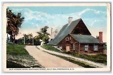 c1950's Old Jackson House Northwest Street View Dirt Road Portsmouth NH Postcard picture