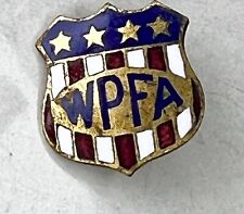 RARE Vintage poss Antique WPFA Womens Progressive Farmers Assoc Pin picture