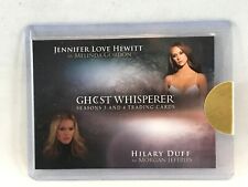 GHOST WHISPERER 3 & 4 Breygent UNSIGNED AUTOGRAPH CARD (SDCC) HEWITT & DUFF picture