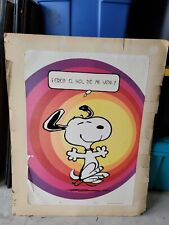 Vintage Snoopy Poster  ERES EL SOL DE ME VIDA picture