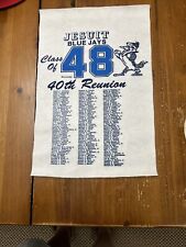 1948  Jesuit High School New Orleans 40th Reunion Felt And Pictures Of Students picture
