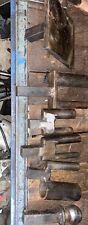 Lot Of  6 Shop Made Blacksmith 1 1/4” Hardy Tool Attachments picture
