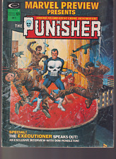 Curtis Marvel Preview Punisher 1st Origin Story + Marvel Super Action Punisher picture
