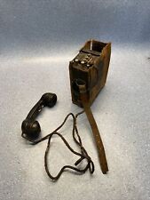 Vintage Signal Corps US Army Military Field Phone EE-8-A Telephone WW2 RELIC CON picture