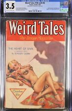 Weird Tales #106 October 1932 Margaret Brundage Cover CGC 3.5 OW/W Pages picture