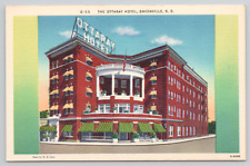 Greenville South Carolina The Ottaray Hotel Linen Postcard picture