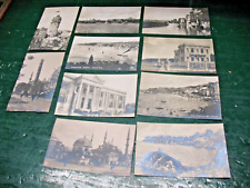 CONSTANTINOPLE  POSTCARDS LOT (10) SILVER GELATIN  RPPC    UNPOSTED picture