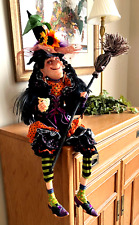 Winward Halloween Witch Doll - Shelf Sitter - Large 34