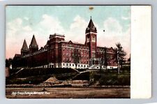 Worcester MA-Massachusetts, Holy Cross College, Antique, Vintage c1907 Postcard picture