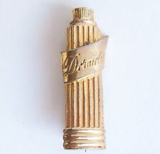 Vintage Dermetics Skin Care Cream Bottle Shaped Salesman Company Pin picture
