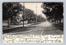Punxsutawney, PA-Pennsylvania, West Mahoning St. Homes c1908, Vintage Postcard picture