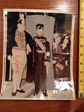 1937 General Pershing and Canadian Premier Press Photo at State Dinner picture
