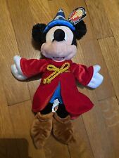 Mickey Mouse Wizard 14” Stuffed Animal Authentic Original Disney Parks picture