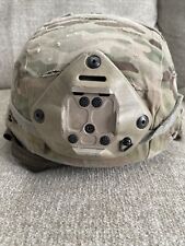 US Army Advanced Combat Helmet ACH with Pads, Bracket & Chinstrap Nice Condition picture