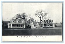 c1910's The President Club Myopia Hunt Club Hamilton Massachusetts MA Postcard picture