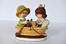 Vintage 1983 Ebling Reuss Come Rowing With Me Joan Walsh Anglund Porcelain Old picture