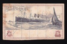 [82928] OLD PMC ARTIST SIGNED H. CASSIERS RED STAR LINE from MENU picture