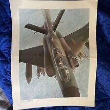 1968 Phantom II Is refueled Over Southeast Asia  Poster picture