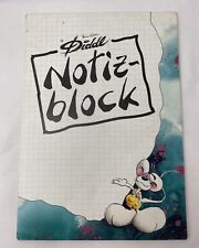 Vintage Diddl A5 Notepad Stationery Block from Germany picture