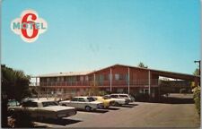Vintage PHOENIX, Arizona Postcard MOTEL 6 at 5315 E. Van Buren - c1970s Unused picture