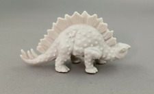 Topps Stegosaurus Dinosaur 1980s Prehistoric Vintage Light Gray Plastic Figure picture