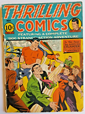 THRILLING COMICS #31 FR/ GD 1.5 (BETTER 1942) VERY SCARCE. ONLY TEN ON CENSUS. picture