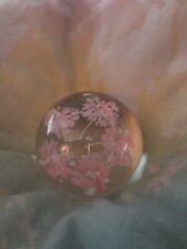 Pink Flowers Paper Weight picture