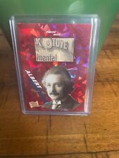 2021 pieces of the past Albert Einstein red cracked ice 1/1 🔥🔥🔥 picture