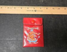 Rare Disneyland Pirate Ship Vintage Fold Out Snap Wallet Made in Japan picture