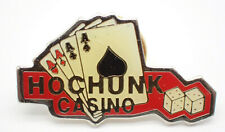 Ho-chunk Casino Cards Dice Vintage Lapel Pin picture