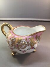 VINTAGE NORITAKE HAND PAINTED CREAMER - MADE IN JAPAN picture