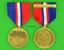 KOSOVO SERVICE MEDAL - Regulation Full Size - Made in the USA -  KCM USM093 picture